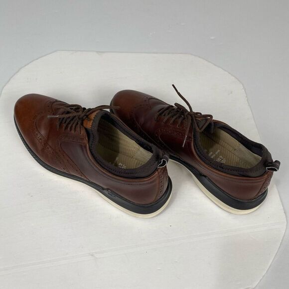 Johnston & Murphy XC4 Lancer Wingtip Shoe Size 9 M Brown Casual Waterproof - Picture 7 of 14